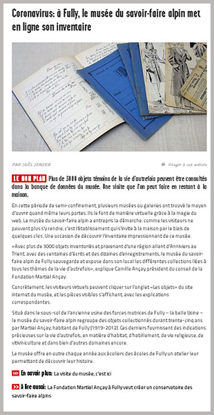 vignette du Nouvelliste